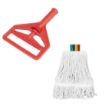 Picture of Jantex Connect Wide Kentucky Cotton Mop Head Red 400g
