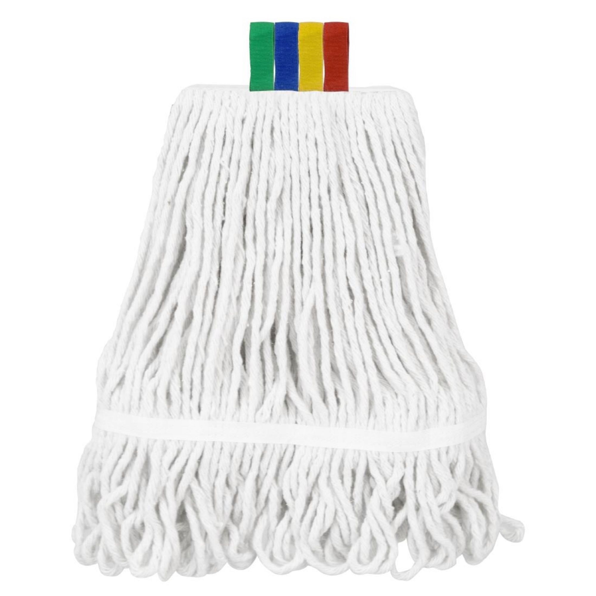 Picture of Jantex Connect Wide Kentucky Cotton Mop Head Green 400g