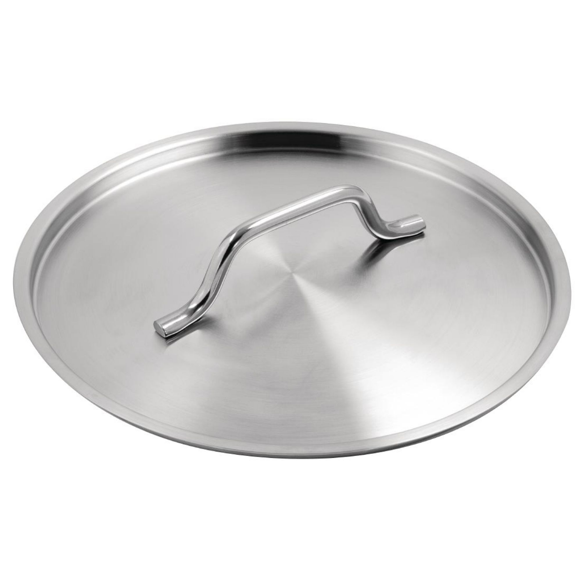 Picture of Vogue Stainless Steel Saucepan with Lid 24cm