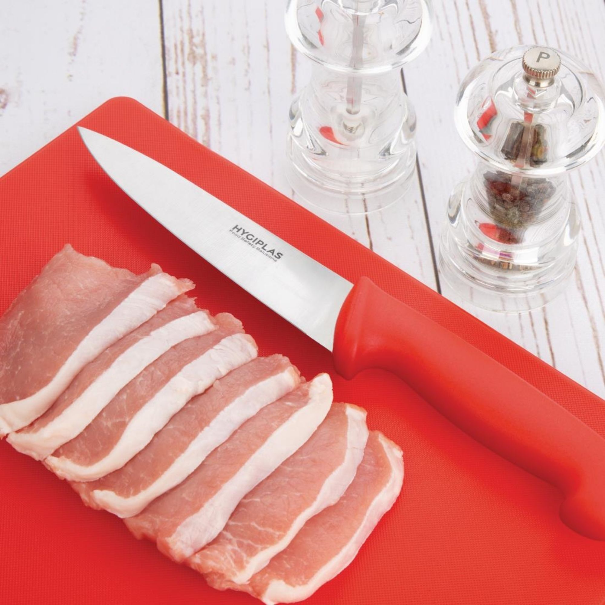 Picture of Hygiplas Low Density 6-Piece Chopping Board Set 455x305x20mm