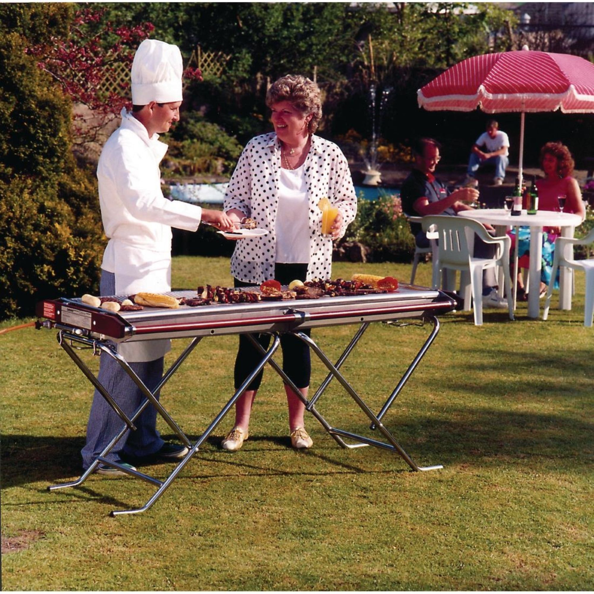 Picture of Cinders Propane Gas Barbecue Slimfold TG160