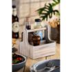 Picture of Utopia Small Wooden Table Caddy White (2 Pack)