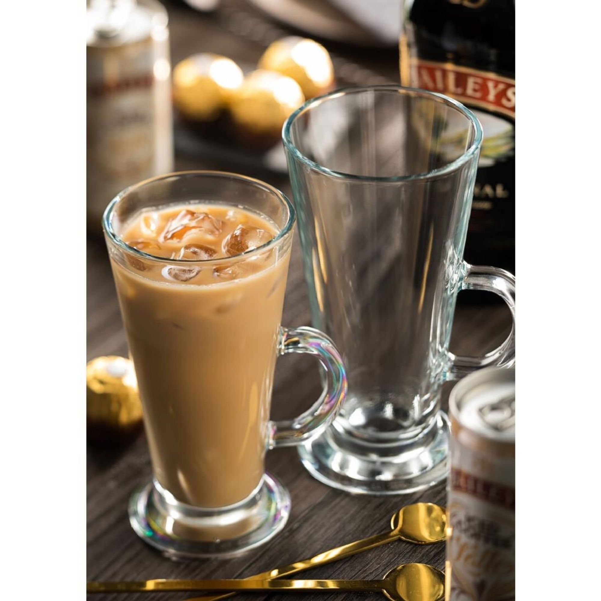 Picture of Pasabahce Toughened Columbia Latte Glasses 280ml (Pack 24)