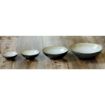 Picture of Amefa Medard De Noblat Shadow Pearl Large Platters 355x140mm (2 Pack)
