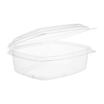Picture of Vegware PLA Hinged Deli Containers 12oz (300 Pack)