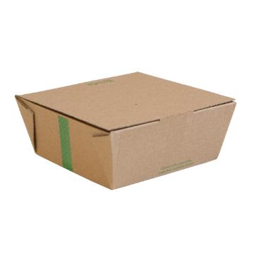 Picture of Vegware Microflute Hinged Hot Boxes 6x6" (210 Pack)