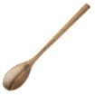 Picture of Olympia Miso Acacia Wood Ramen and Pho Spoons 240mm (6 Pack)