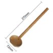 Picture of Olympia Miso Acacia Wood Ramen and Pho Ladles 270mm (6 Pack)