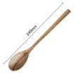Picture of Olympia Miso Acacia Wood Ramen and Pho Spoons 240mm (6 Pack)