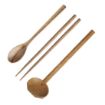 Picture of Olympia Miso Acacia Wood Ramen and Pho Ladles 270mm (6 Pack)