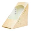 Picture of Vegware Deepfill Sandwich Wedges Kraft 75mm (500 Pack)