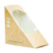Picture of Vegware Deepfill Sandwich Wedges Kraft 75mm (500 Pack)