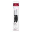 Picture of Victorinox Swiss Classic Paring Knife Straight Pointed Black 8cm (2 Pack)