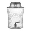 Picture of Kilner Clip Top Diamond Dispenser with Stainless Steel Tap 5Ltr