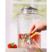 Picture of Kilner Clip Top Diamond Dispenser with Stainless Steel Tap 5Ltr
