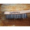 Picture of Faithfull Heavy Duty Wire Grill Brush 4 Row with Scraper