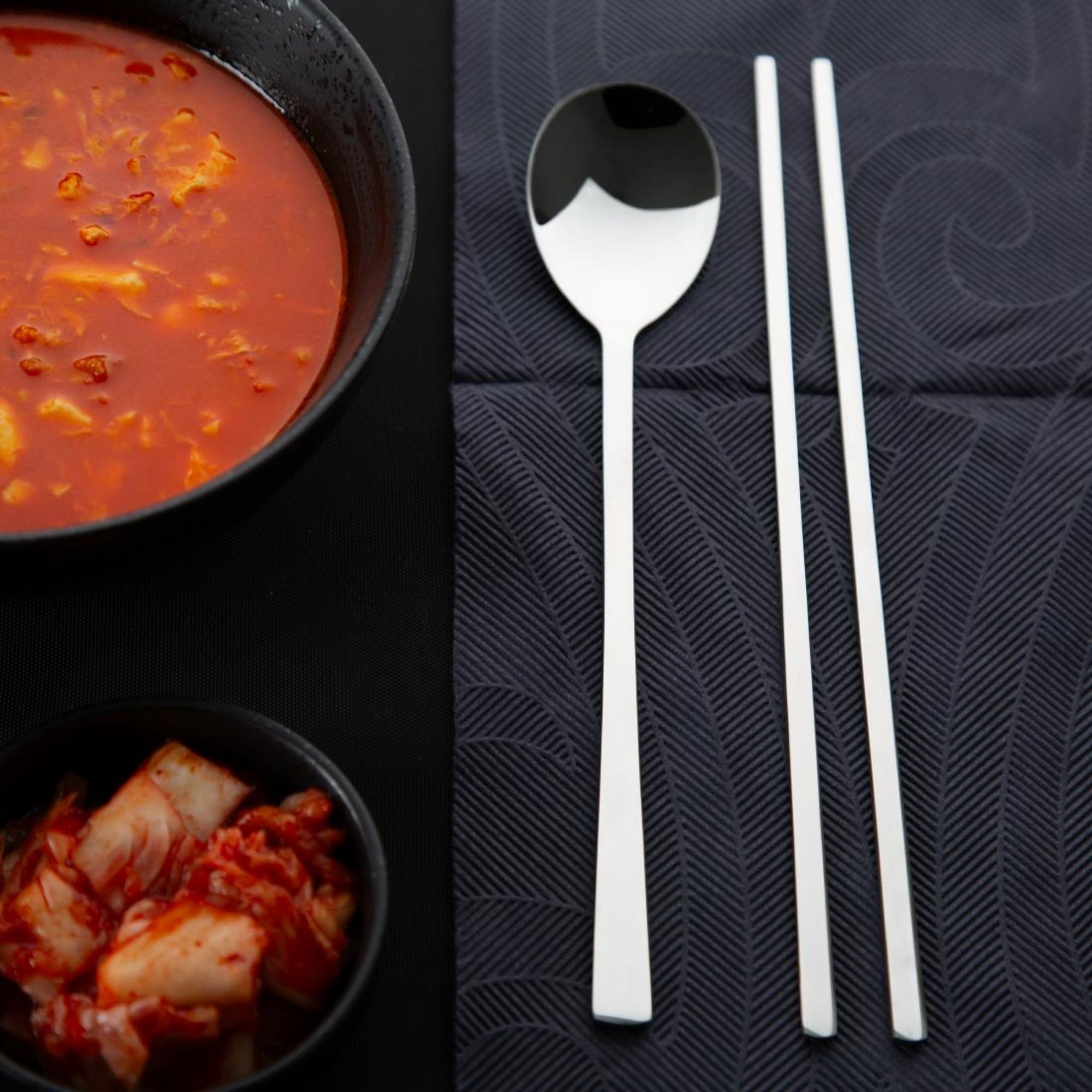 Picture of Olympia Nori Long Soup Spoons 210mm (12 Pack)