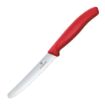 Picture of Victorinox Swiss Classic Tomato & Table Knife Wavy Red 11cm