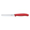 Picture of Victorinox Swiss Classic Tomato & Table Knife Wavy Red 11cm