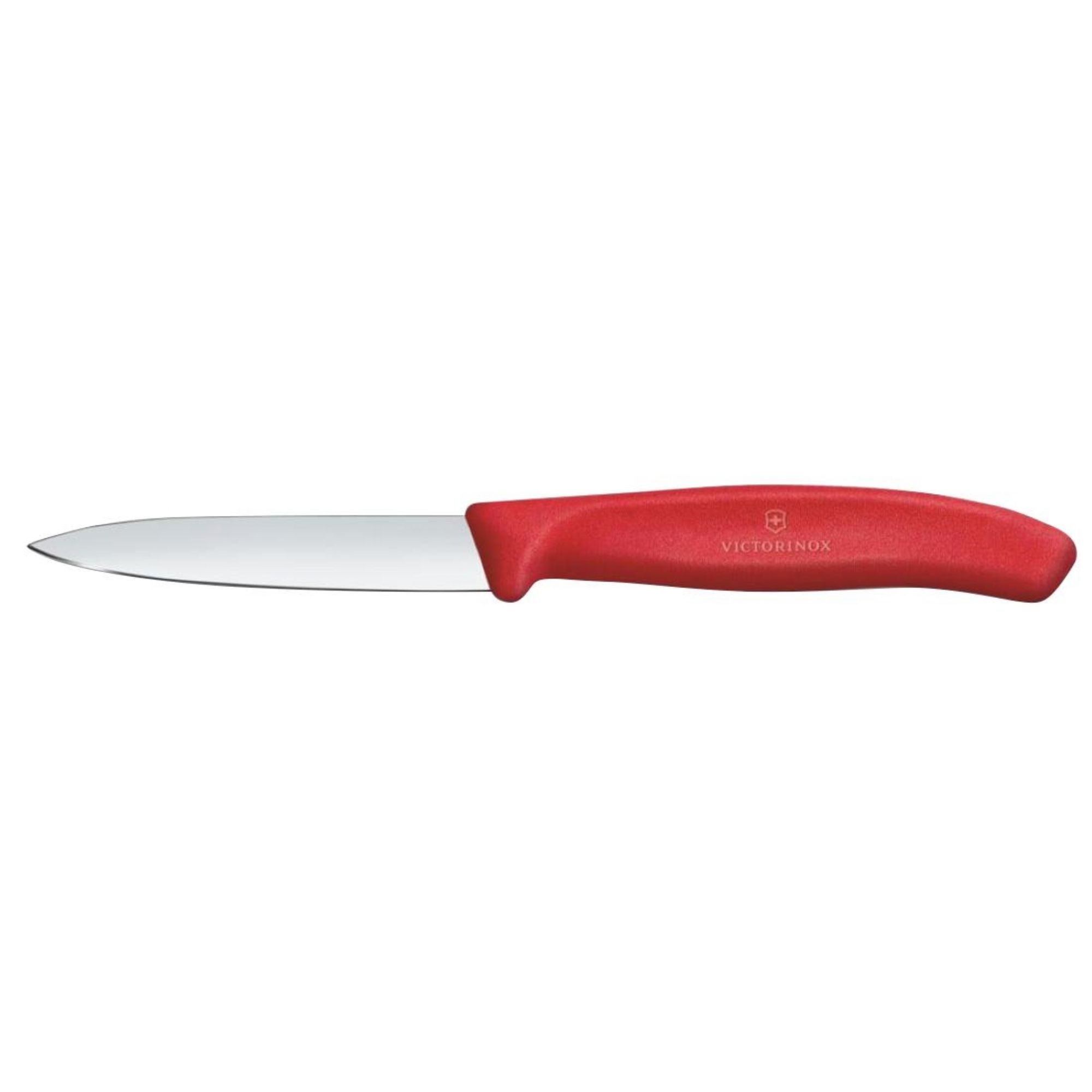 Picture of Victorinox Swiss Classic Paring Knife Straight Pointed Tip Red 8cm