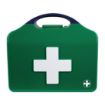 Picture of HSE 10 Person First Aid Kit with Small Aura3 Box Green
