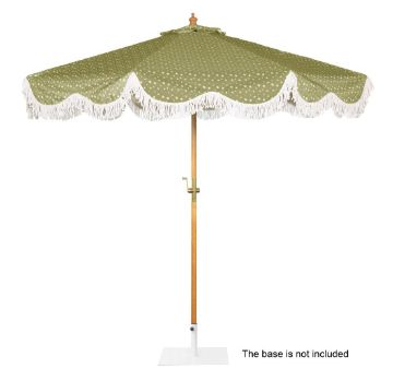 Picture of Bolero Sicily Round Parasol 2.5m Diameter Green Mix