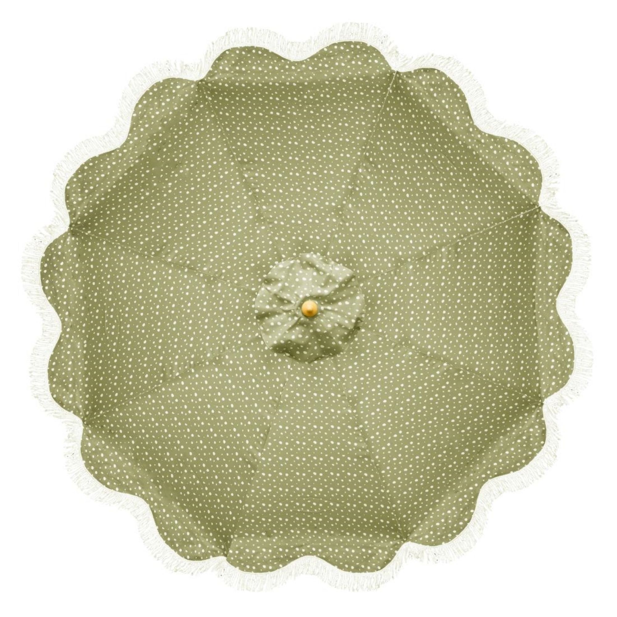 Picture of Bolero Sicily Round Parasol 2.5m Diameter Green Mix