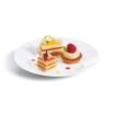 Picture of Arcoroc Opal Restaurant Wide Rim Plates 195mm (6 Pack)