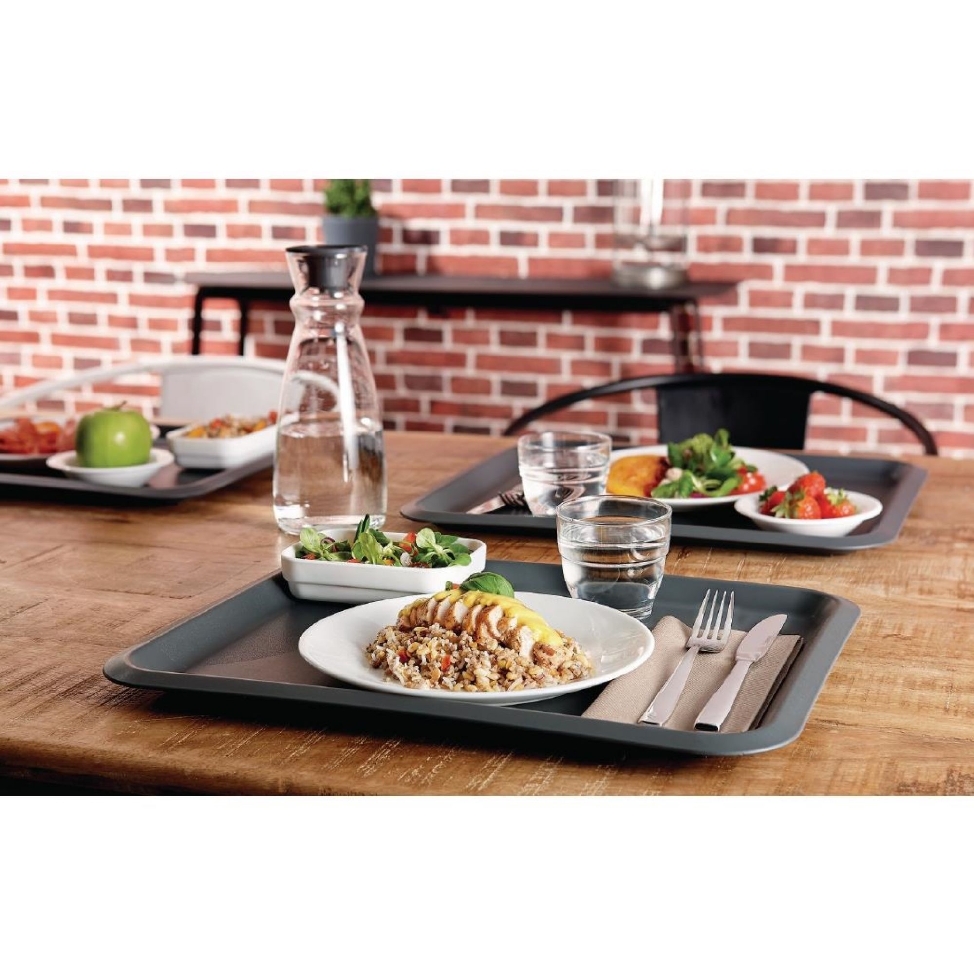 Picture of Arcoroc Opal Restaurant Wide Rim Plates 195mm (6 Pack)