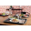 Picture of Arcoroc Opal Restaurant Wide Rim Plates 235mm (6 Pack)