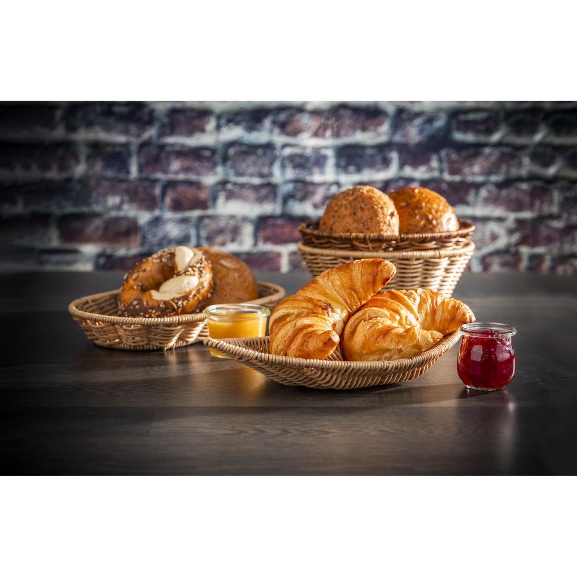 Picture of APS Cove Basket Beige 200mm