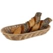 Picture of APS Cove Oval Basket Beige 280x160mm