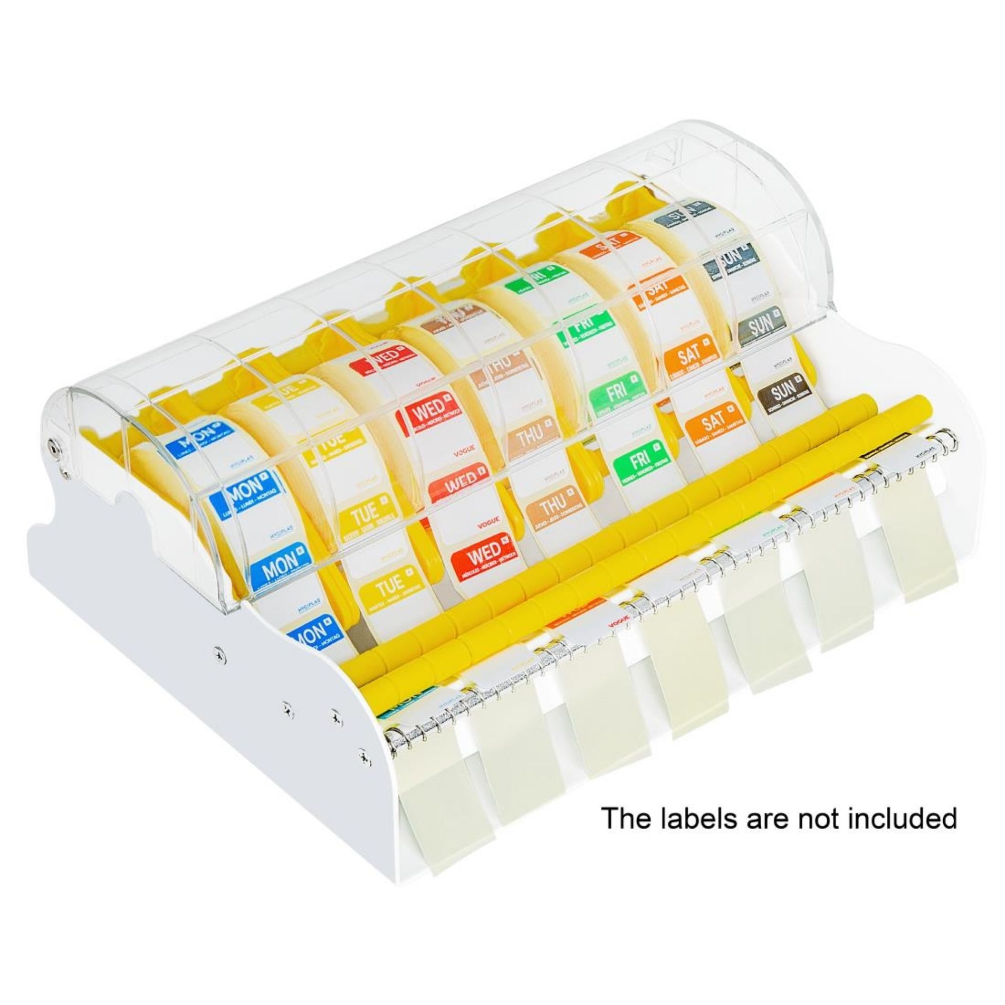 Picture of Hygiplas 1" Multi Label Metal Dispenser