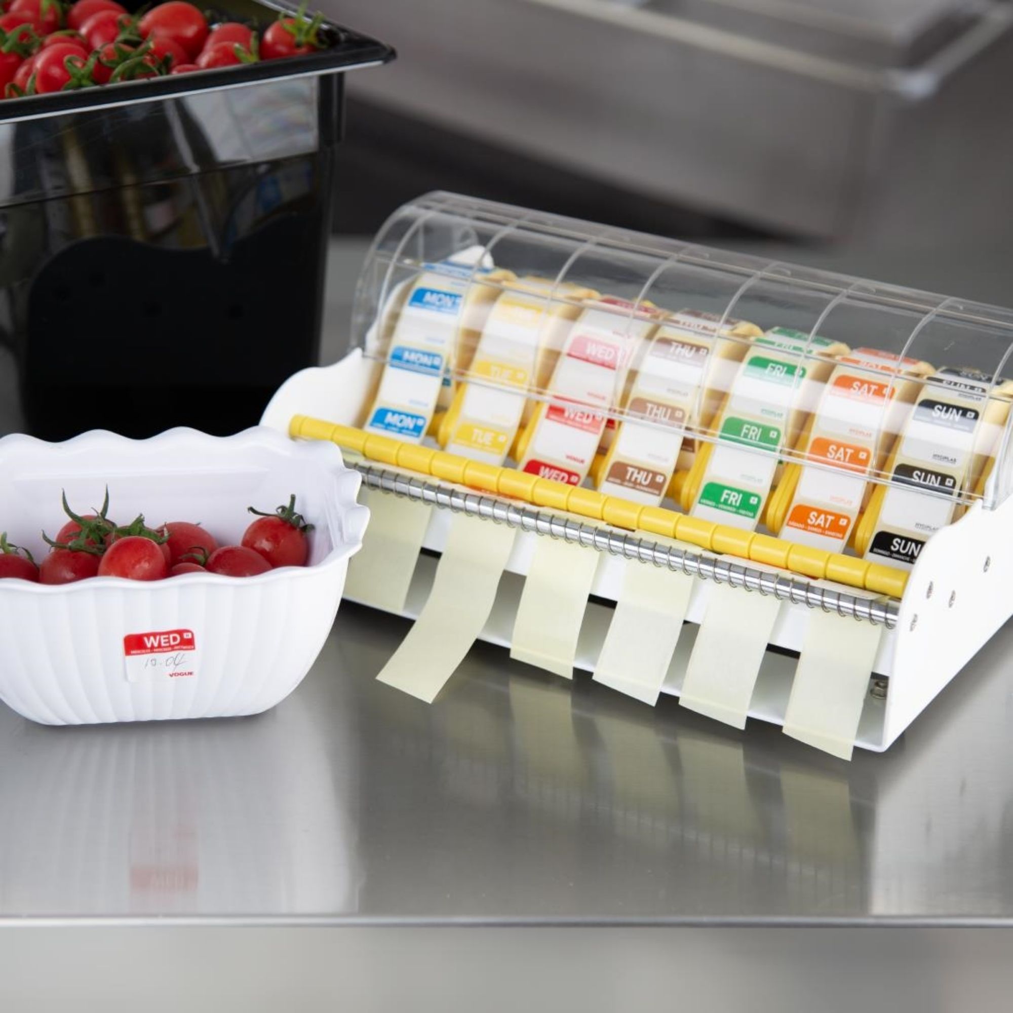 Picture of Hygiplas 1" Multi Label Metal Dispenser