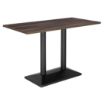 Picture of Bolero Indoor Dining Table Dark Wood 1200mm