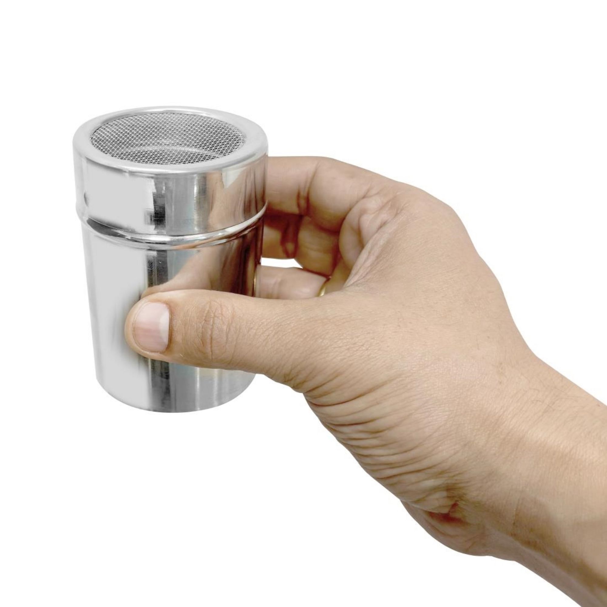 Picture of Nisbets Essentials 8oz Dredger with Mesh Ware