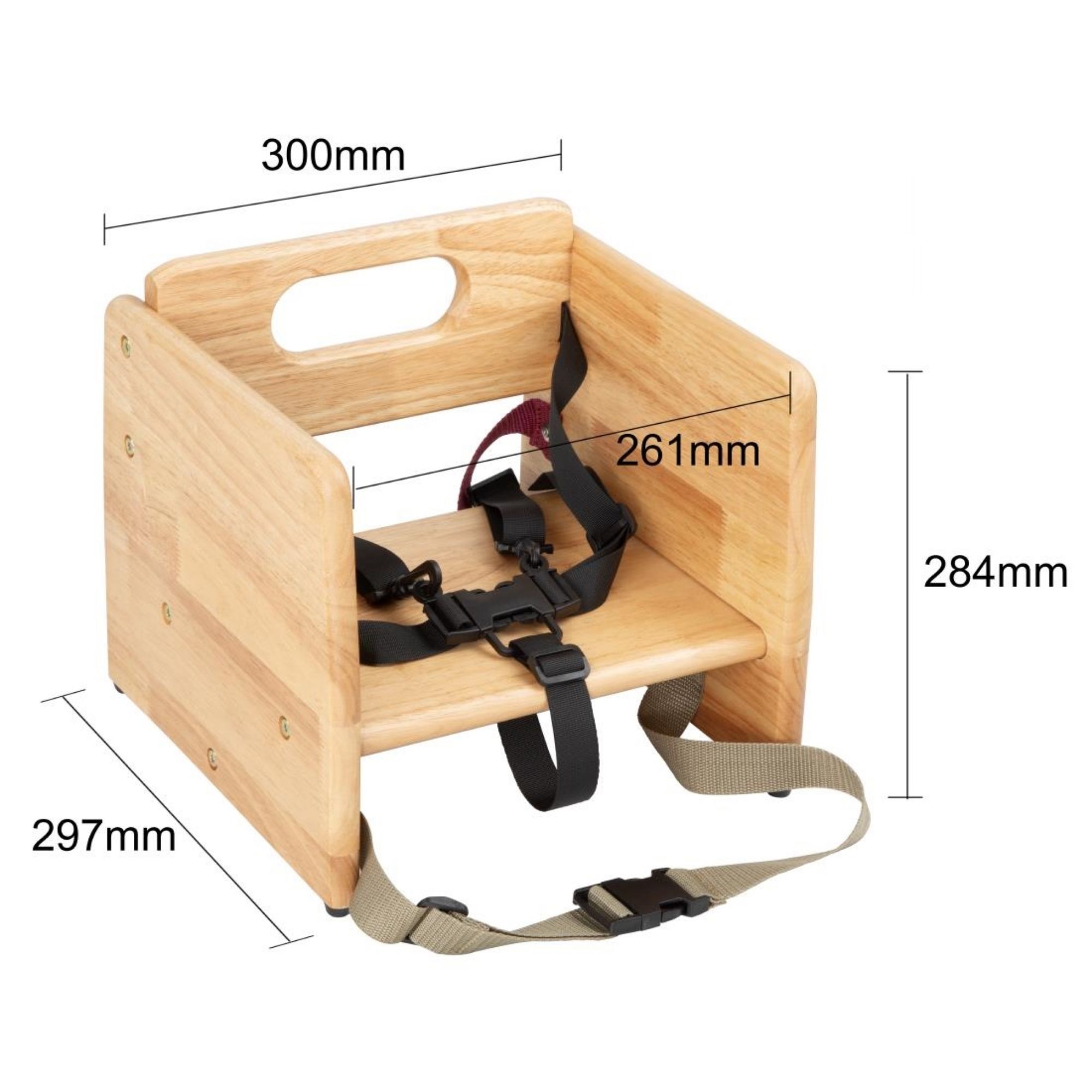 Picture of Bolero Booster Seat Natural Wood