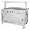 Picture of Buffalo Mobile Servery with Solid Heated Top 4x 1/1 GN