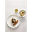 Picture of Olympia Chia Plates White 270mm (6 Pack)