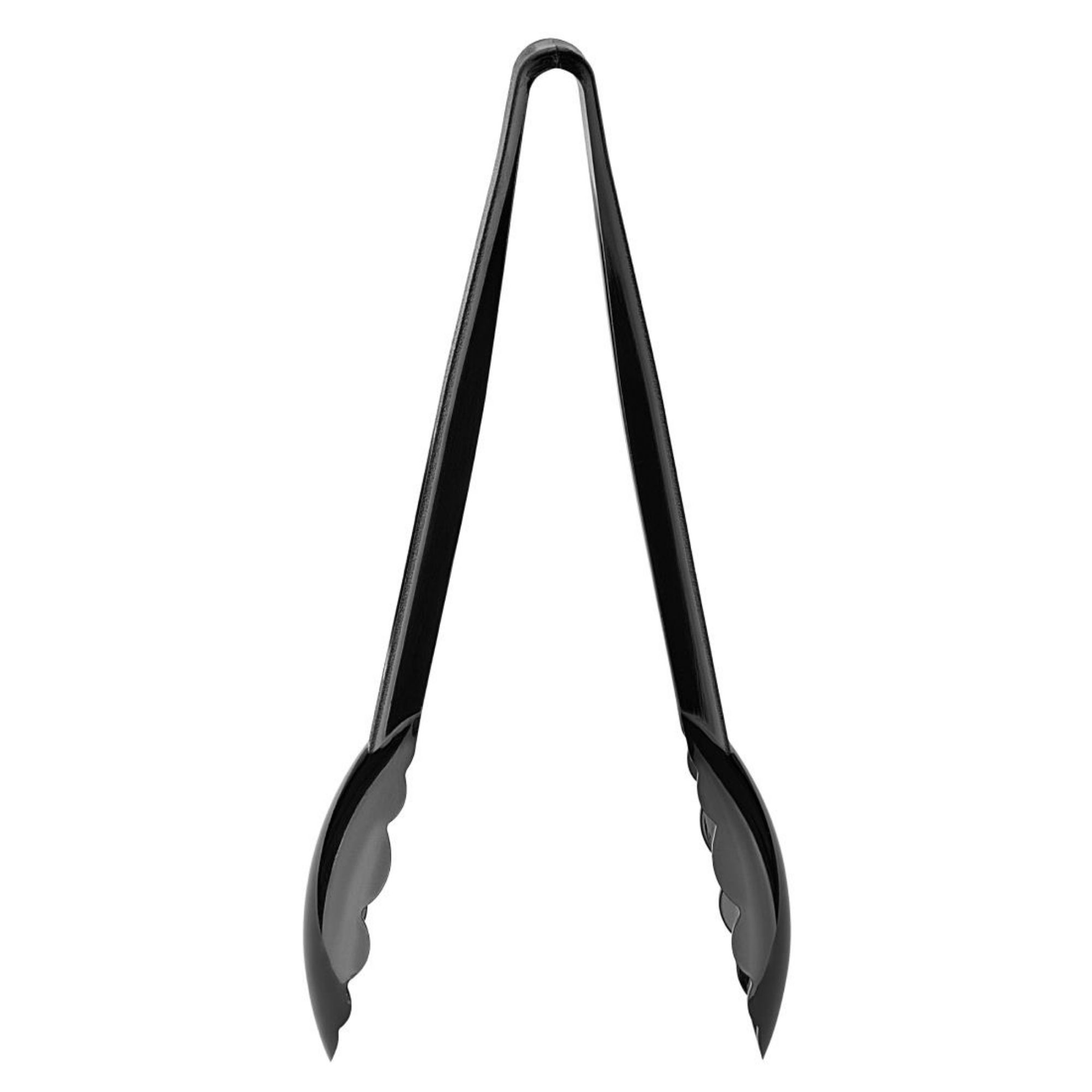 Picture of Nisbets Essentials 9" Polycarbonate Tongs Black (6 Pack)