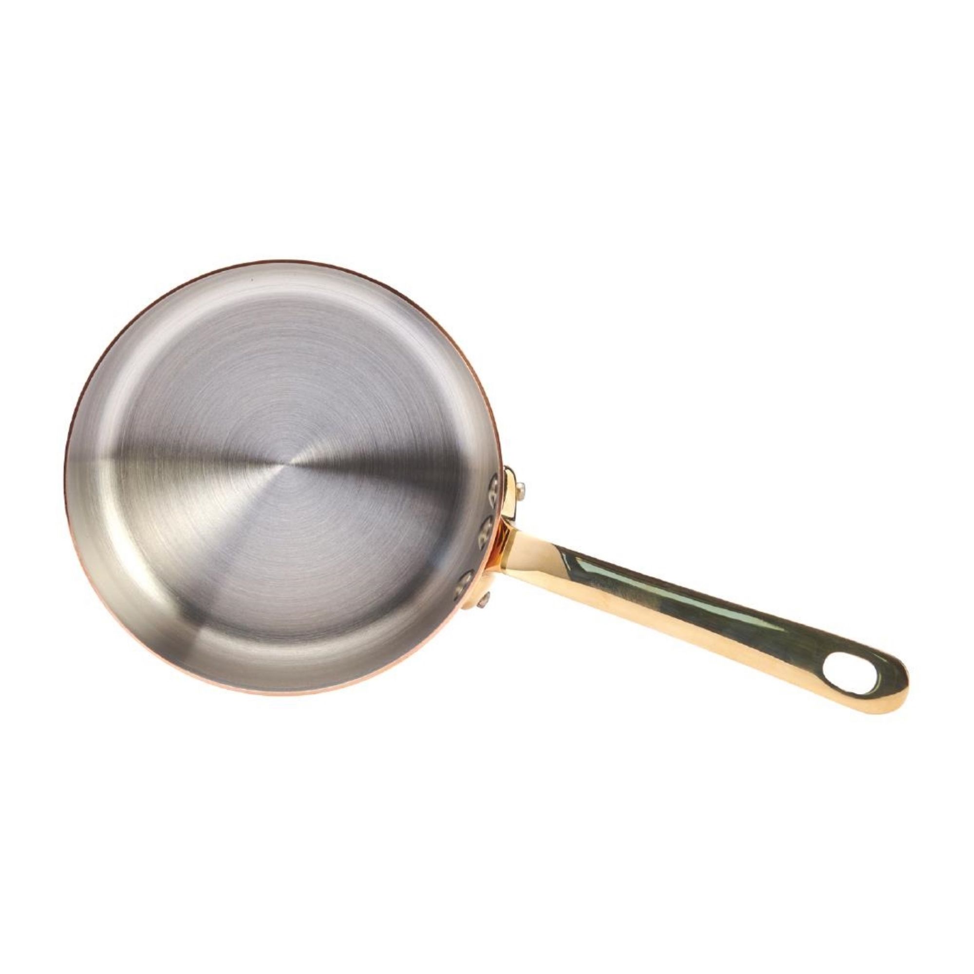 Picture of De Buyer Inocuivre Saucepan with Brass Handle 12cm