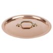 Picture of De Buyer Inocuivre Lid with Brass Handle 18cm