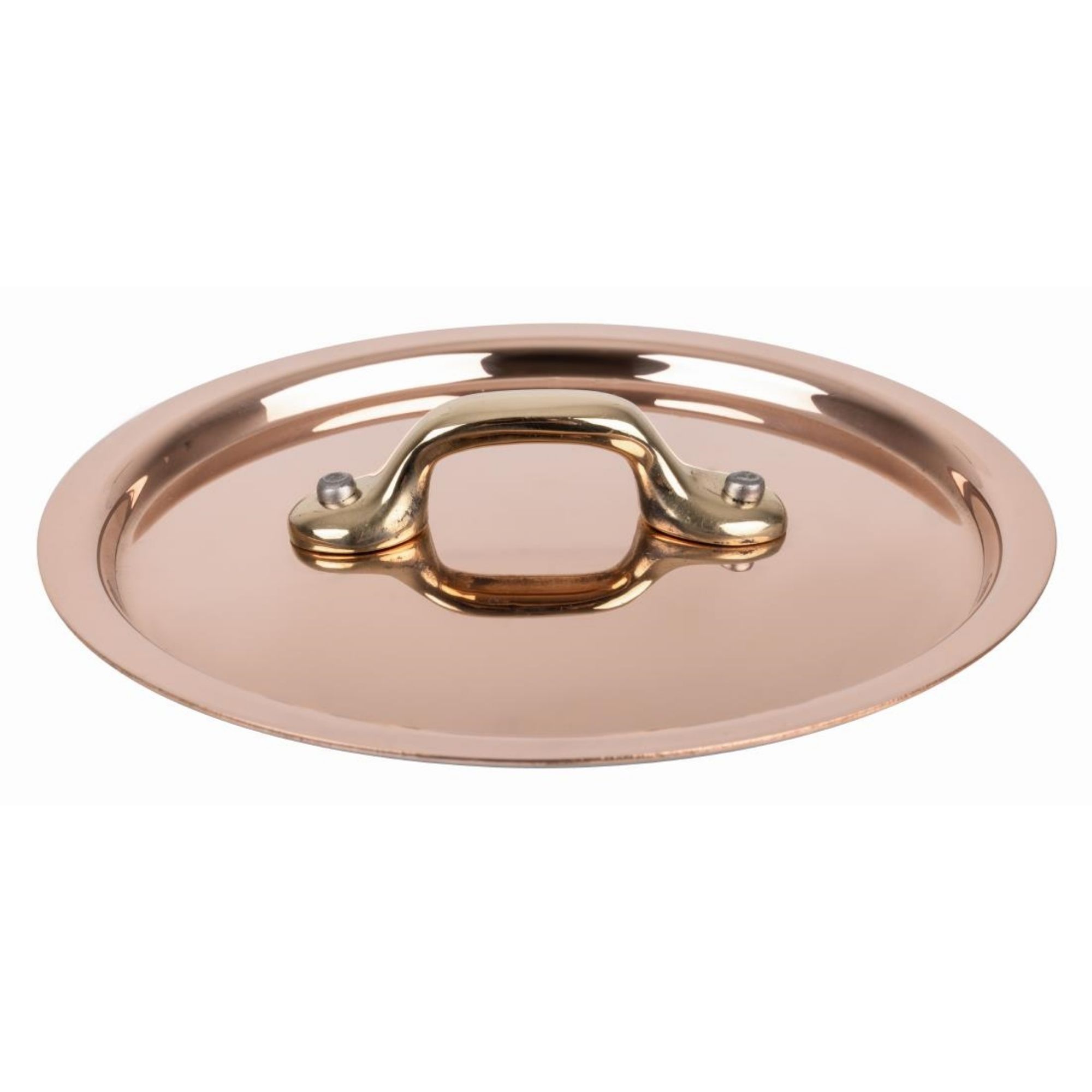 Picture of De Buyer Inocuivre Lid with Brass Handle 12cm