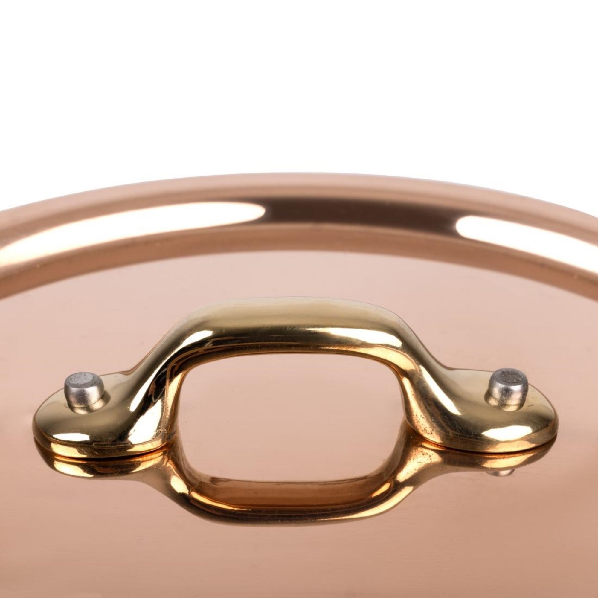 Picture of De Buyer Inocuivre Lid with Brass Handle 14cm