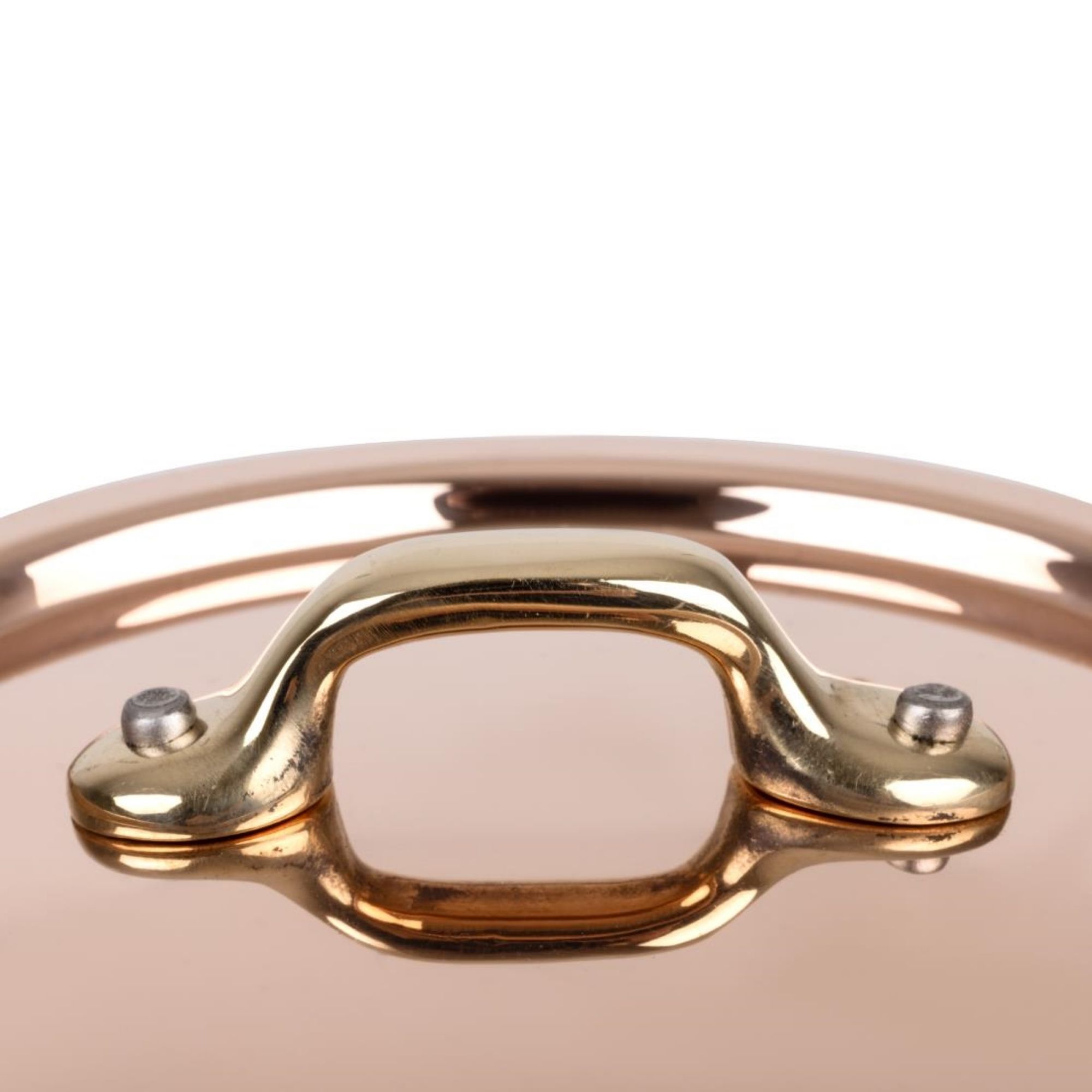 Picture of De Buyer Inocuivre Lid with Brass Handle 12cm