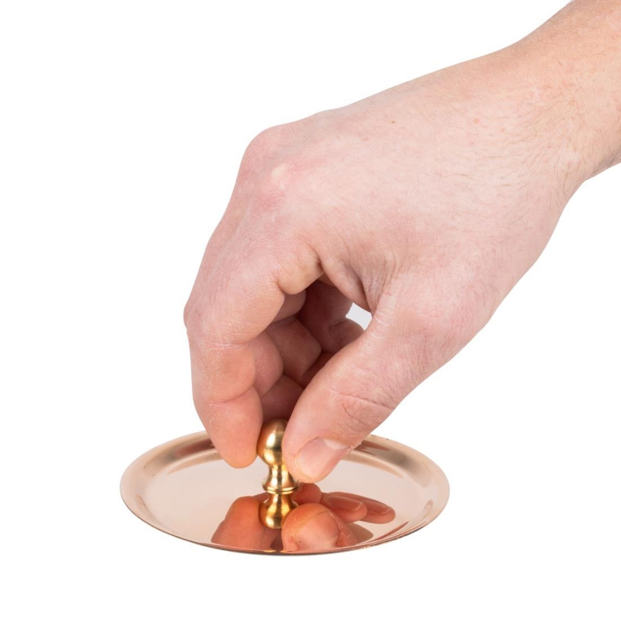 Picture of De Buyer Inocuivre Lid with Brass Handle 10cm