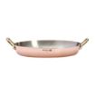 Picture of De Buyer Inocuivre Oval Dish with Brass Handles 32cm