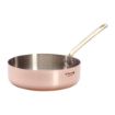 Picture of De Buyer Inocuivre Saute Pan Brass 24cm