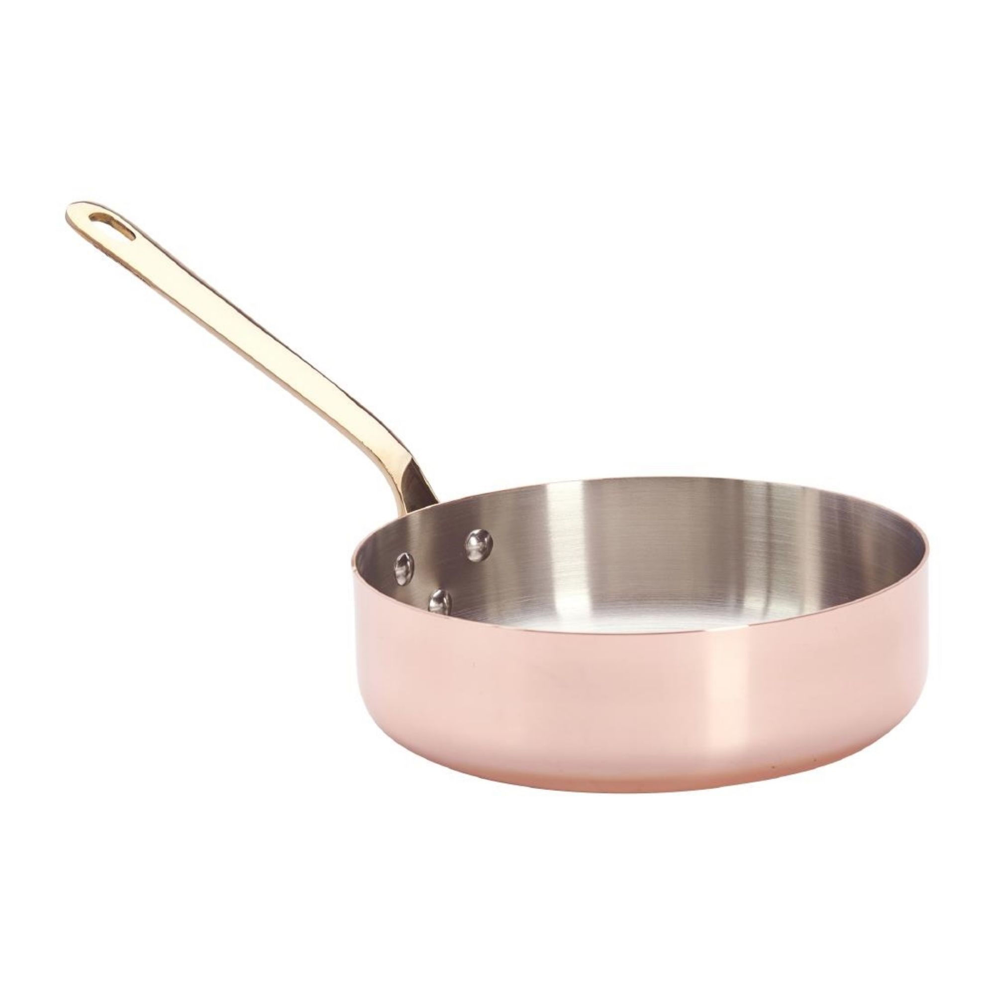 Picture of De Buyer Inocuivre Saute Pan Brass 20cm