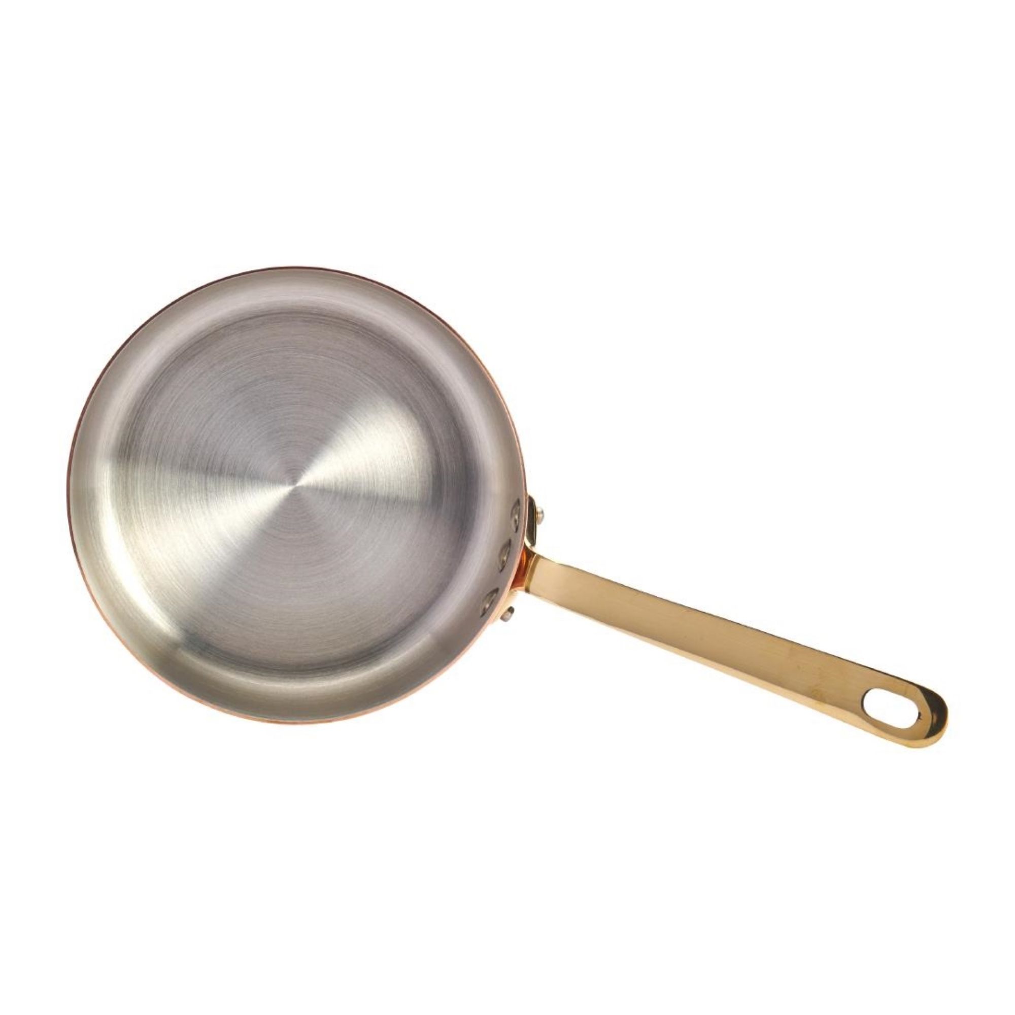 Picture of De Buyer Inocuivre Saute Pan Brass 16cm